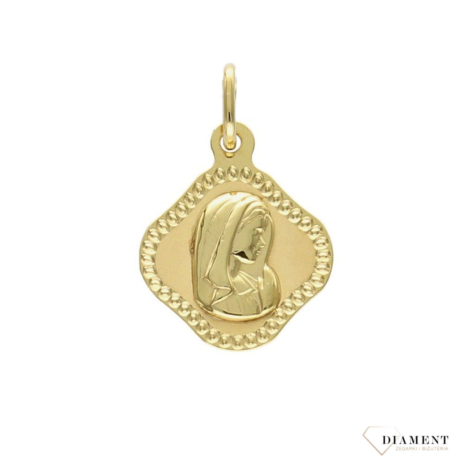 Zawieszka złoty medalik 'Matka Boska' ZA 3794 333.jpg